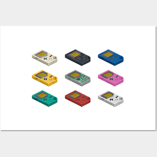 Gameboy Original Pixel Art Posters and Art